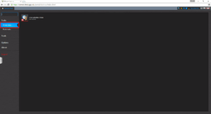 Screenshot of private tasks screen