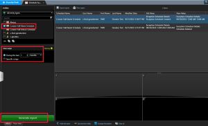 Screenshot of audit report