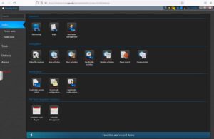 Screenshot of "Tasks" page
