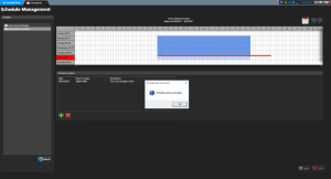 Screenshot showing how to save change